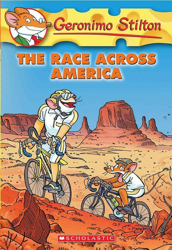 Cover Art for 9780606002288, The Race Across America by Geronimo Stilton