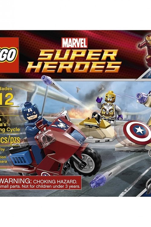 Cover Art for 0673419168434, Captain America's Avenging Cycle Set 6865 by LEGO