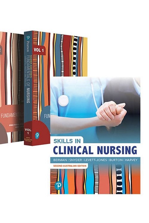 Cover Art for 9781488658600, Kozier and Erb’s Fundamentals of Nursing, Volumes 1-3 + Skills in Clinical Nursing by Audrey Berman, Geralyn Frandsen, Shirlee Snyder, Levett-Jones, Tracy, Adam Burston, Trudy Dwyer, Majella Hales, Nichole Harvey, Lorna Moxham, Tanya Langtree, Reid-Searl, Kerry, Flora Rolf, David Stanley, Trish Burton