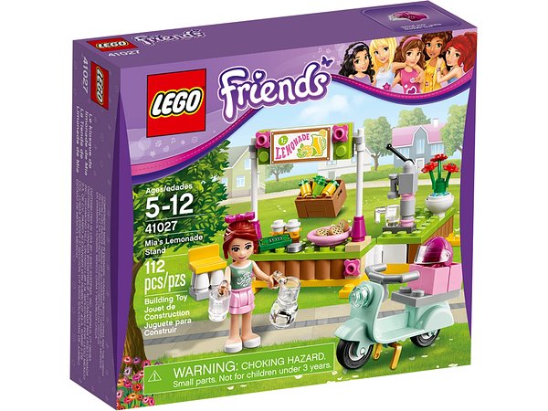 Cover Art for 5702015119429, Mia's Lemonade Stand Set 41027 by Lego