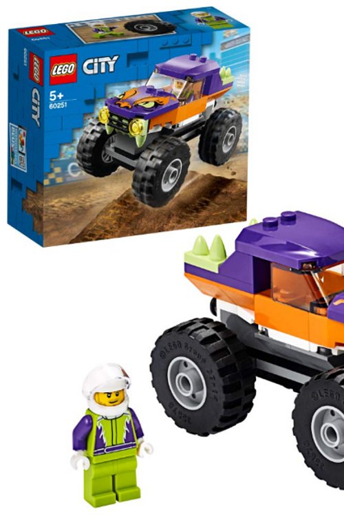 Cover Art for 5702016617856, Monster Truck Set 60251 by LEGO