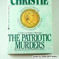 Cover Art for 9780425089002, The Patriotic Murders by Agatha Christie