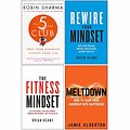 Cover Art for 9789123985616, The 5 AM Club, Rewire Your Mindset, The Fitness Mindset, Meltdown 4 Books Collection Set by Robin Sharma, Brian Keane, Jamie Alderton