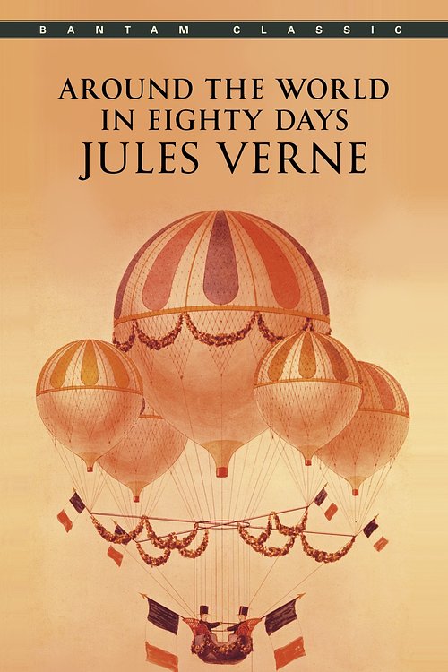 Cover Art for 9780553213560, Around The World In 80 Days by Jules Verne