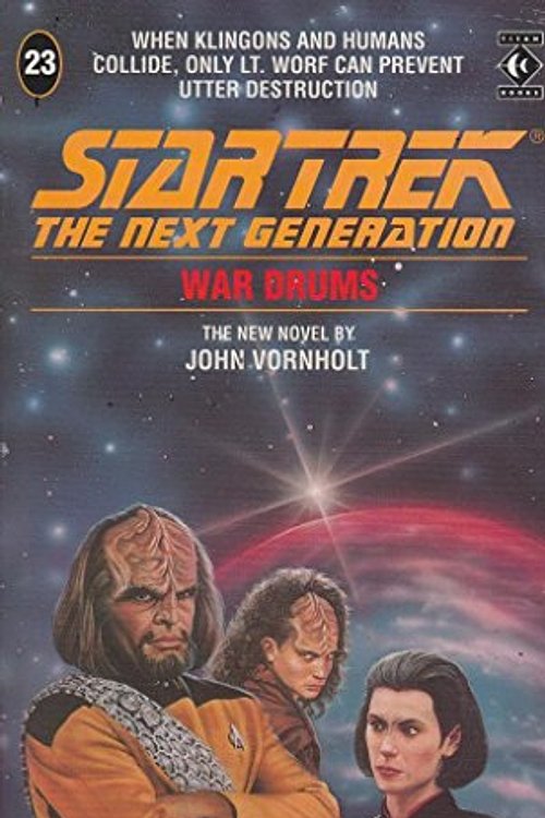 Cover Art for 9781852864255, War Drums (Star Trek: The Next Generation) by John Vornholt