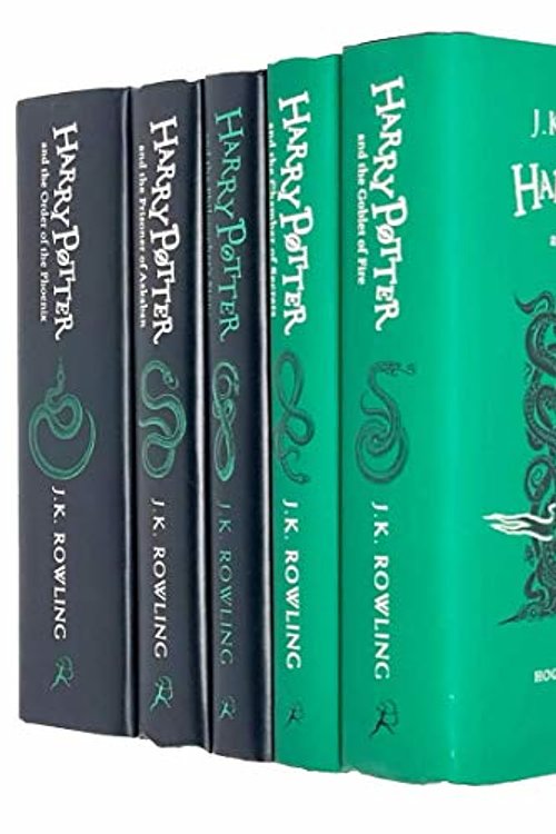 Cover Art for 9789124087173, Harry Potter House Slytherin Edition Series 11-15: 5 Books Collection Set By J.K. Rowling (Philosopher's Stone, Chamber of Secrets, Prisoner of Azkaban, Goblet of Fire, Order of The Phoenix) by J.k. Rowling