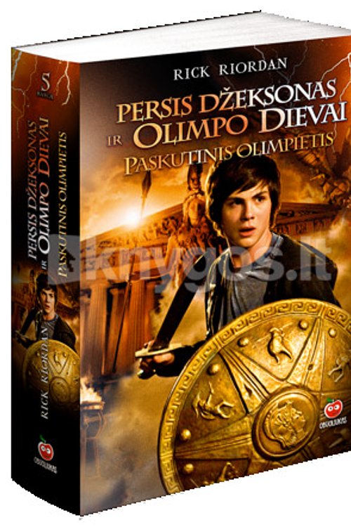 Cover Art for 9786094034732, Paskutinis olimpietis by Rick Riordan