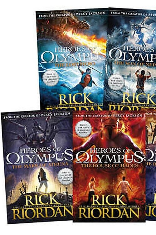 Cover Art for 9780241544754, Heroes Of Olympus by Rick Riordan