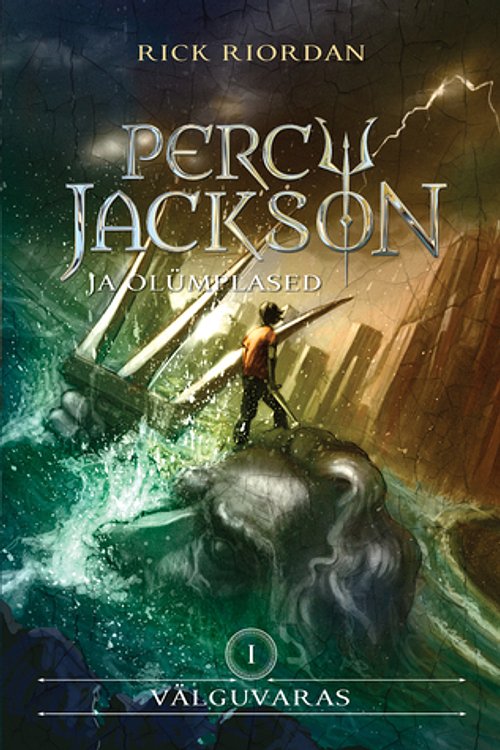 Cover Art for 9789949531561, PERCY JACKSON JA VÄLGUVARAS by Riordan Rick, Uusjärv Sash