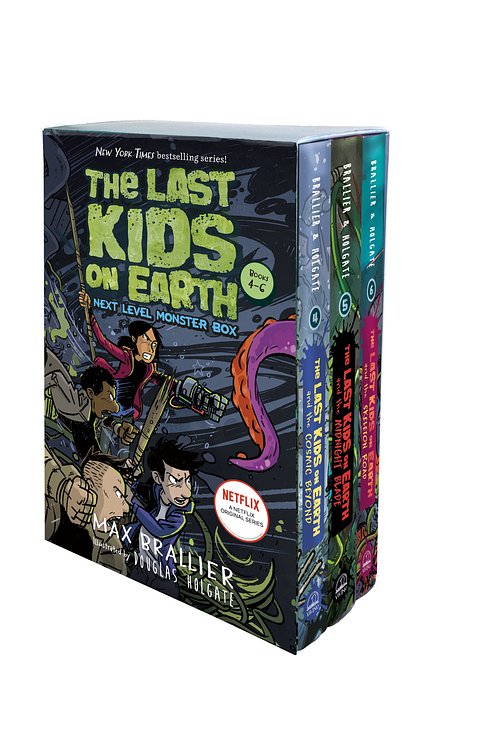 Cover Art for 9780593349687, The Last Kids on Earth: Next Level Monster Box (books 4-6) by Max Brallier