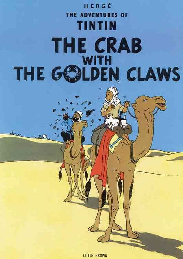 Cover Art for 9780316358330, The Crab with the Golden Claws by Hergé