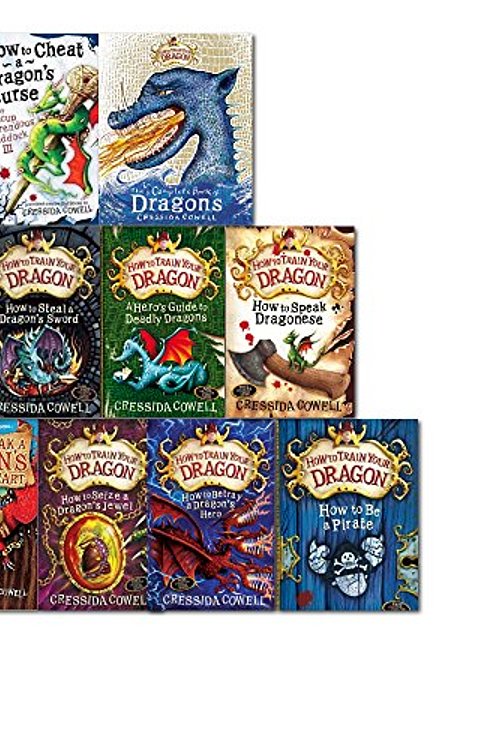 Cover Art for 9788033655978, How to Train your Dragon 12 Books Collection Set. (Dragon's Curse; Twist a Dragon's Tale; Dragon's Storm; Deadly Dragons; Break a Dragon's Heart; Steal a Dragon's Sword; Seize a Dragon's Jewel & [Hardcover] The InComplete book of Dragons..etc by Cressida Cowell