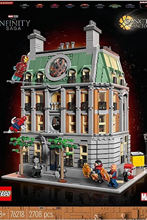 Cover Art for 5702017154671, LEGO 76218 Marvel Sanctum Sanctorum, 3-Storey Modular Building Set, with Doctor Strange and Iron Man Minifigures, Infinity Saga Collectible by Unknown