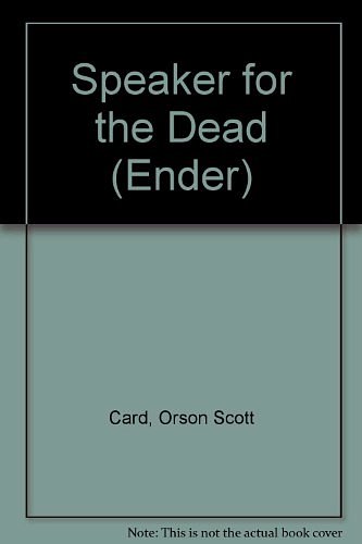 Cover Art for 9780606118668, Speaker for the Dead by Orson Scott Card