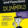 Cover Art for 9780764596476, Excel Formulas and Functions For Dummies by Ken Bluttman, Peter G. Aitken