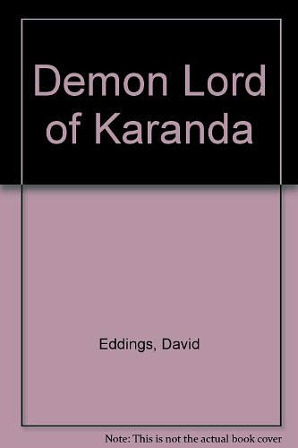 Cover Art for 9780345419187, Demon Lord of Karanda by David Eddings