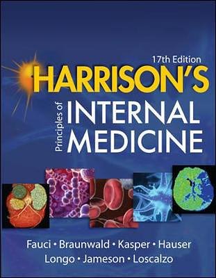 Cover Art for 9780071466332, Harrison's Principles of Internal Medicine by Anthony S. Fauci, Eugene Braunwald, Dennis L. Kasper, Stephen L. Hauser, Dan L. Longo, Larry Jameson, J., Joseph Loscalzo