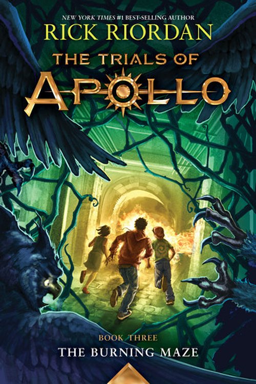 Cover Art for 9781368001434, The Burning Maze by Rick Riordan