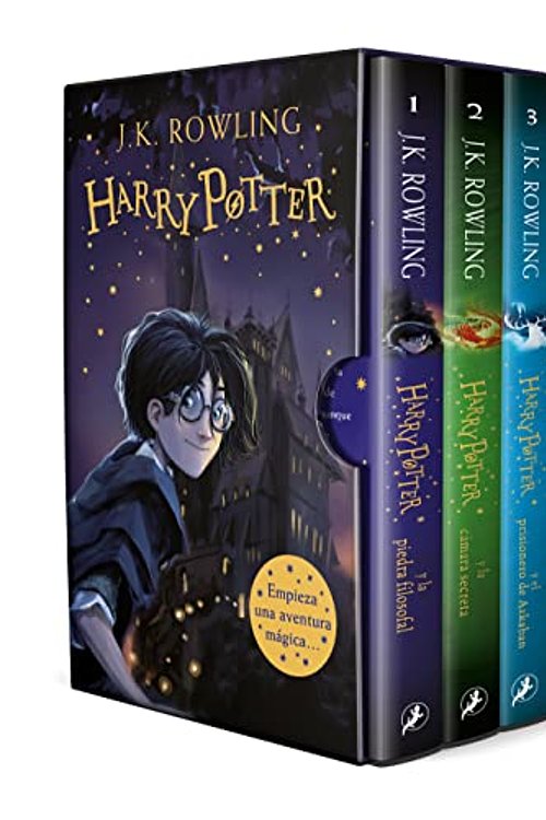 Cover Art for 9788418796180, Harry Potter (estuche). Las tres primeras novelas: (Contiene La piedra filosofal, La cámara de los secretos, El prisionero de Azkabán) by J.k. Rowling