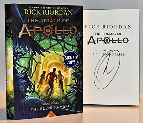 Cover Art for 9781368024112, The Trials of Apollo, Book Three the Burning Maze (Trade Signed Edition) by Rick Riordan