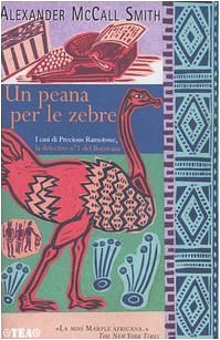 Cover Art for 9788850210916, Un peana per le zebre by Alexander McCall Smith