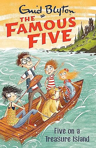 Cover Art for 9780340894545, Five On A Treasure Island by Enid Blyton