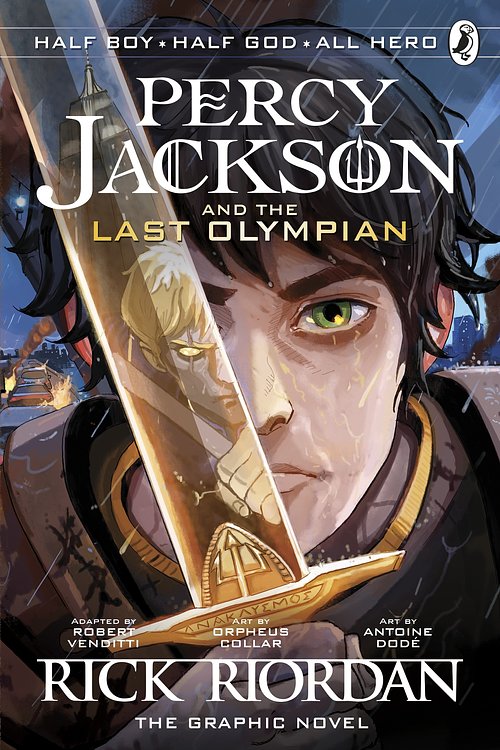 Cover Art for 9780241342909, The Last Olympian: The Graphic Novel (Percy Jackson Book 5) by Rick Riordan