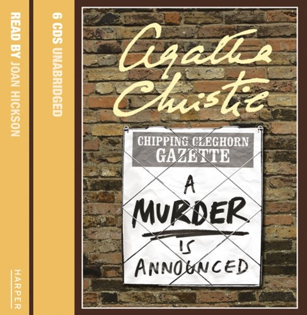 Cover Art for 9780007179435, A Murder is Announced: Complete & Unabridged by Agatha Christie