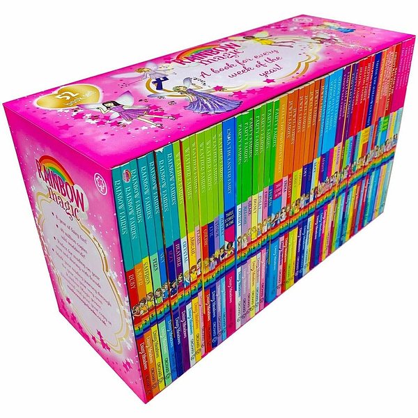 Cover Art for 9781408348246, A Year of Rainbow Magic Boxed Collection - 52 Books by Daisy Meadows