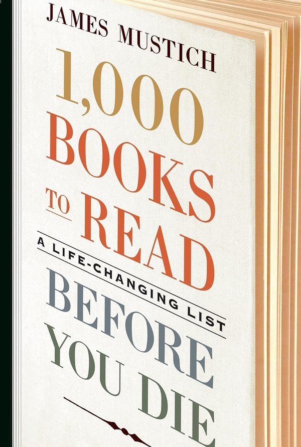 Cover Art for 9781523504459, 1,000 Books to Read Before You Die by James Mustich