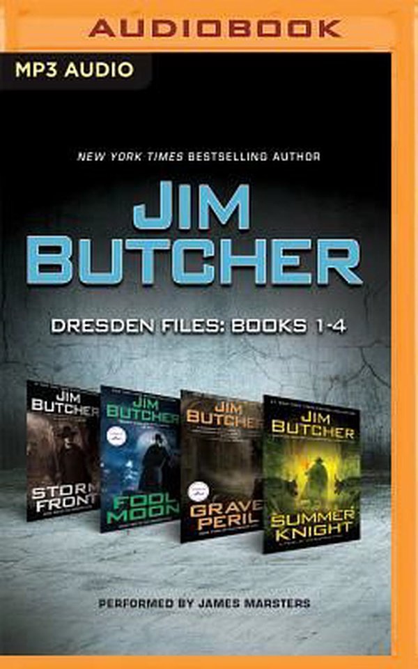 Cover Art for 9781491501894, Jim Butcher - Dresden Files: Books 1-4: Storm Front, Fool Moon, Grave Peril, Summer Knight by Jim Butcher