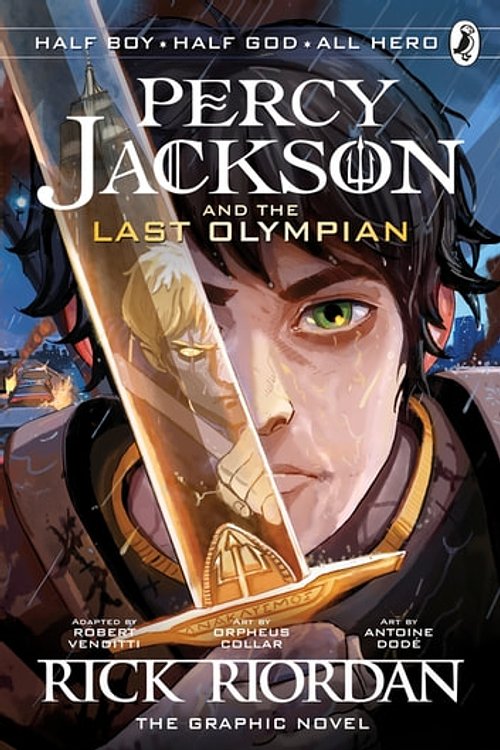 Cover Art for 9780241342916, The Last Olympian: The Graphic Novel (Percy Jackson Book 5) by Rick Riordan