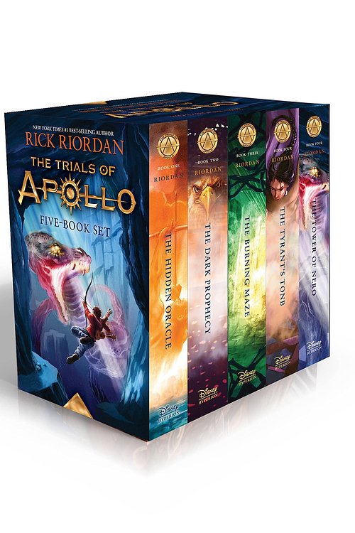 Cover Art for 9781368024136, Trials of Apollo, The 5-Book Paperback Boxed Set by Rick Riordan