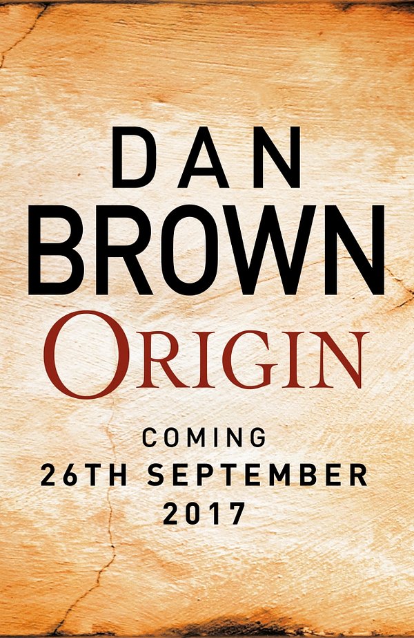 Cover Art for 9780593078754, Origin (Robert Langdon) by Dan Brown