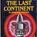 Cover Art for 9780340106419, The Last Continent by Edmund Cooper