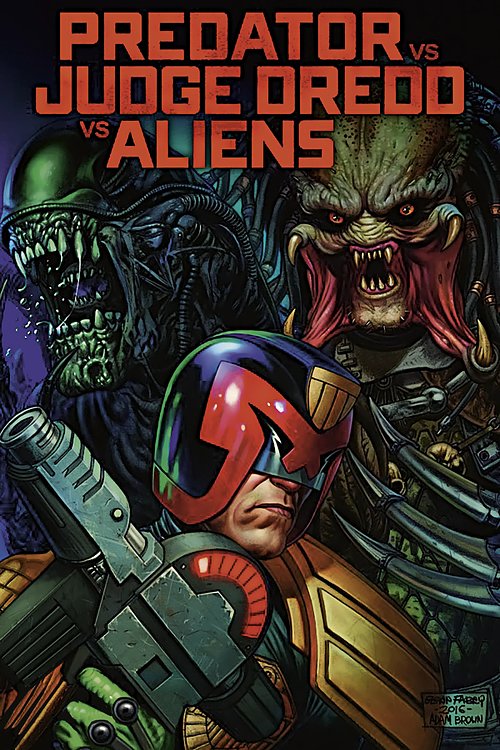 Cover Art for 9783959813969, Predator vs. Judge Dredd vs. Aliens by Chris Mooneyham, John Layman