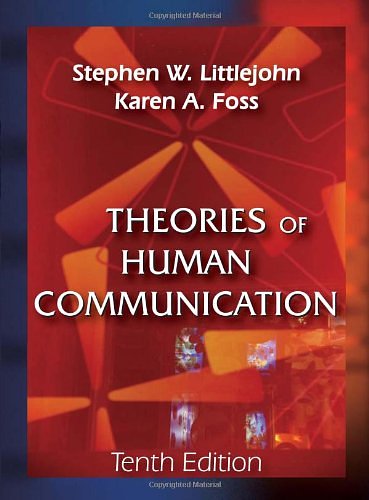 Cover Art for 9780534161347, Theories of Human Communication by Stephen W. Littlejohn