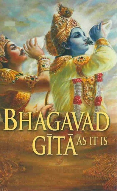 Cover Art for 9781845990497, Bhagavad Gita as it is by S.Bhaktivedanta Prabhupada