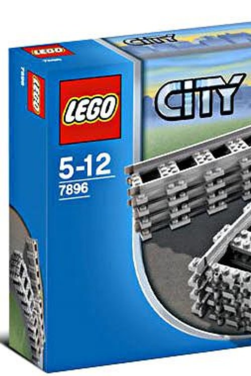 Cover Art for 0673419079945, Straight and Curved Rails Set 7896 by LEGO