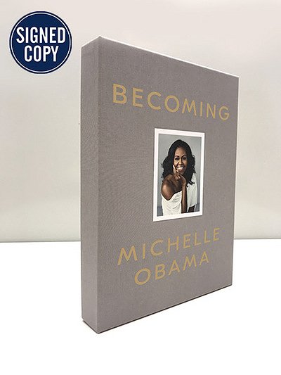 Cover Art for 9780593137345, Becoming Deluxe Signed Edition by Michelle Obama