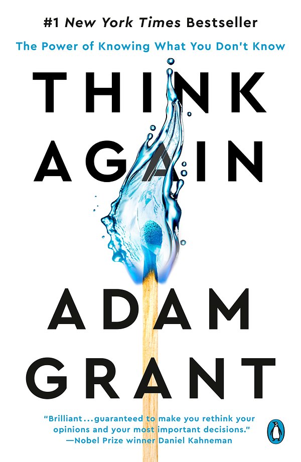 Cover Art for 9781984878120, Think Again by Adam Grant