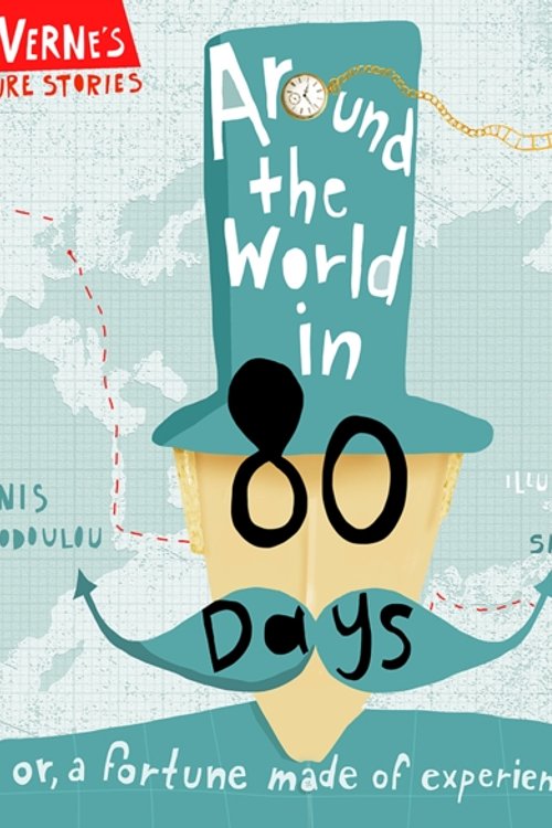 Cover Art for 9781916409101, Around the World in Eighty Days by Jules Verne