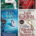 Cover Art for 9788932320076, Bridgerton Series 4 Books Set by Julia Quinn (The Duke and I, Viscount Who Loved Me, Offer From a Gentleman, Romancing Mister Bridgerton) by Julia Quinn