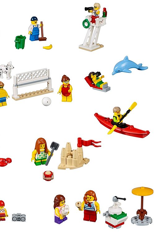 Cover Art for 0673419264310, People Pack - Fun at the Beach Set 60153 by LEGO