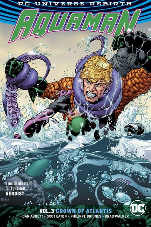 Cover Art for 9781401281755, Aquaman Vol. 3: Crown of Atlantis (Rebirth) by Dan Abnett