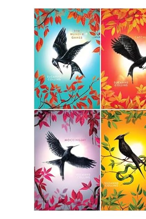 Cover Art for 9781339036144, Hunger Games 4 Books Box Set Deluxe Edition with Stenciled Edges by Suzanne Collins