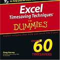 Cover Art for 9780764574276, Excel Timesaving Techniques For Dummies by Greg Harvey