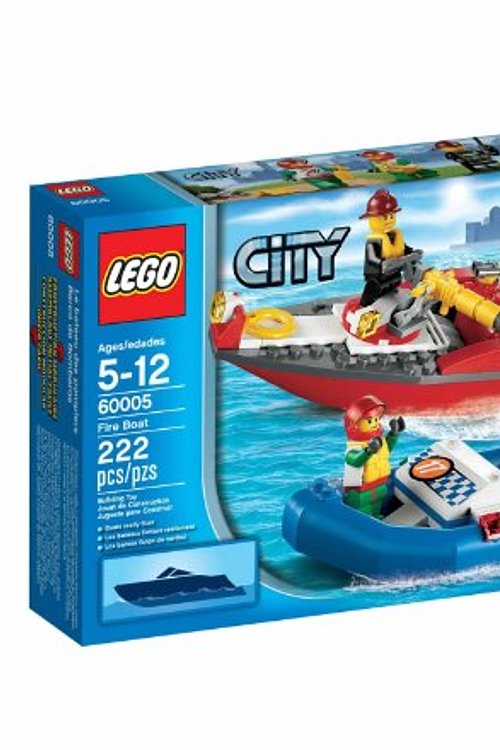 Cover Art for 0673419188012, Fire Boat Set 60005 by LEGO