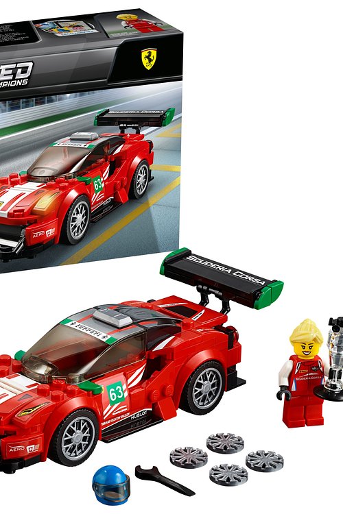 Cover Art for 0673419281812, Ferrari 488 GT3 Scuderia Corsa Set 75886 by Lego