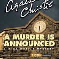 Cover Art for 9781602839038, A Murder is Announced by Agatha Christie